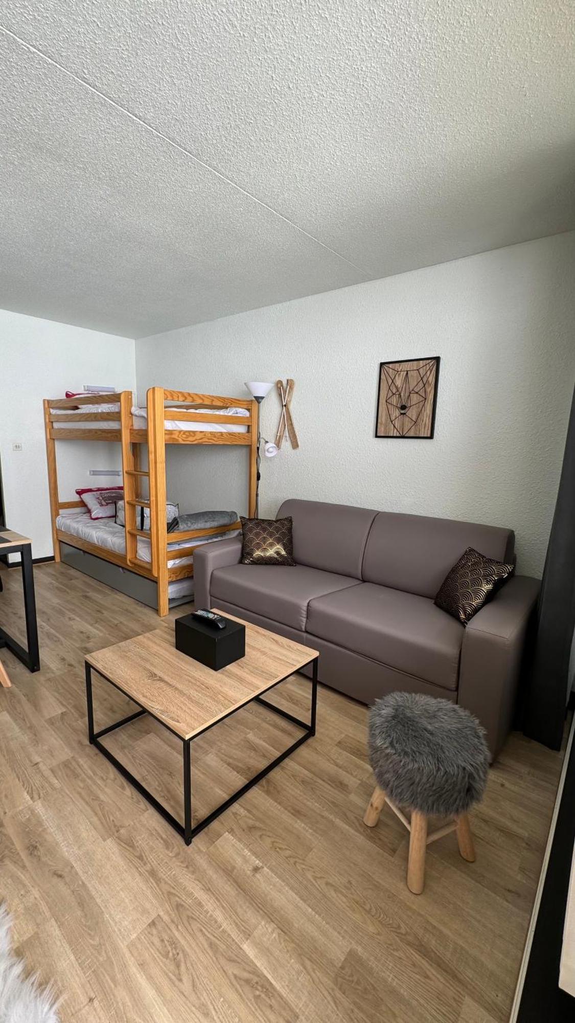 Studio La Mongie Tourmalet 2 Etoiles 4 Couchages Buitenkant foto