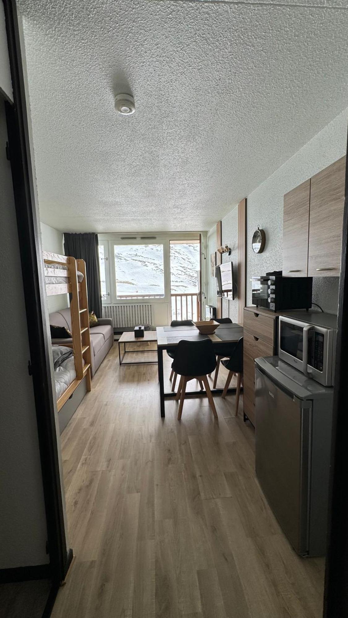 Studio La Mongie Tourmalet 2 Etoiles 4 Couchages Buitenkant foto